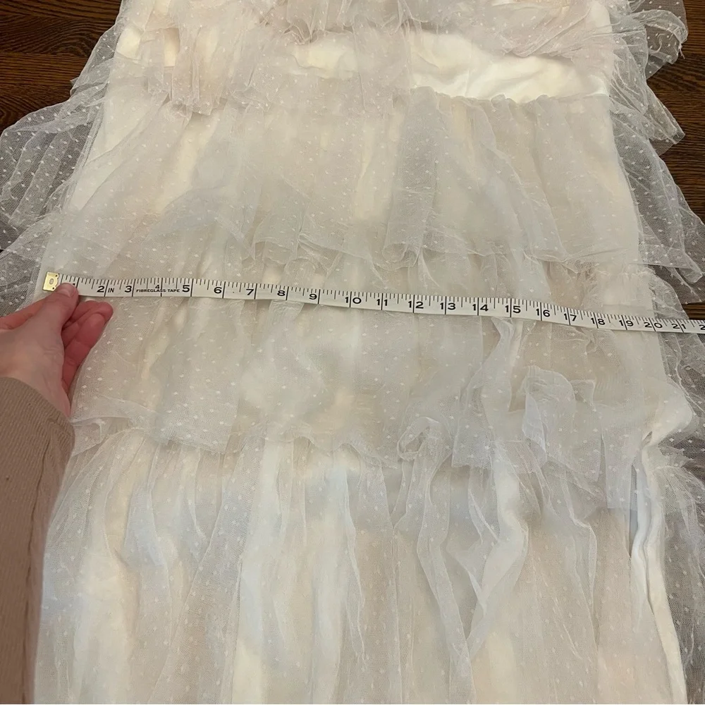 Fashion Nova | Elegant White Tiered Dress - Picture 6 of 9